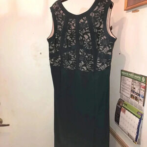 COPY - New Noir Green Lace Dress Plus Size 22